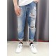 Jeans Displaj WIDE 4843 Con Strappi baggy fit