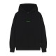 Felpa Propaganda Ribs Flame Hoodie Black fe352