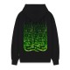 Felpa Propaganda Ribs Flame Hoodie Black fe352
