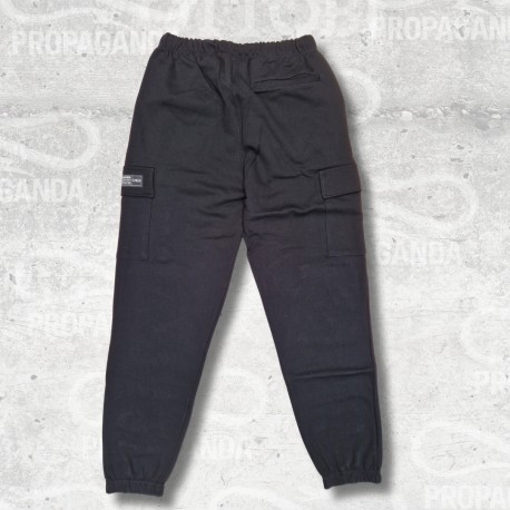 Pantalone Propaganda BR623 Sweatpant Label Black