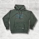 Felpa Propaganda FE431 Green Logo Embossed