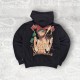 Felpa Propaganda Sorrow Hoodie Black FE494