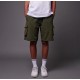 Bermuda Dollynoire Techno Cargo Shorts Forest Night